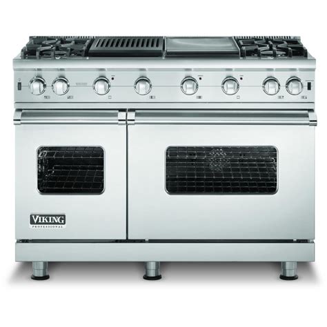 48 inch gas range with grill